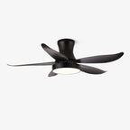 Zephyr Noir Luxe Sculpted Ceiling Fan Light
