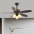 Sienna Breeze Elegant Amber Ceiling Light