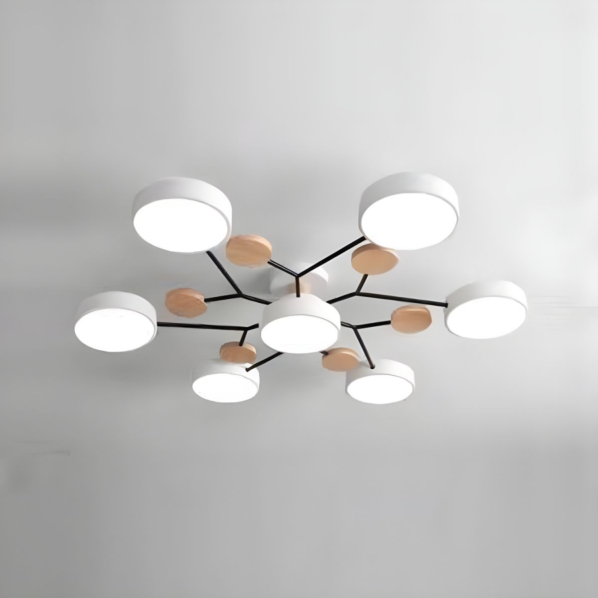 Macaron Glass Cluster Ceiling Light