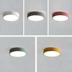 Ultra Slim Nordic Semi Flush Mount Light