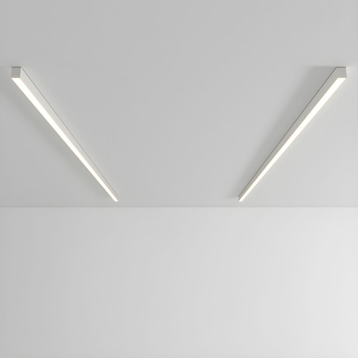 Architectural Strip Flush Ceiling Light