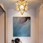 Colonial Star Semi-Flush Mount