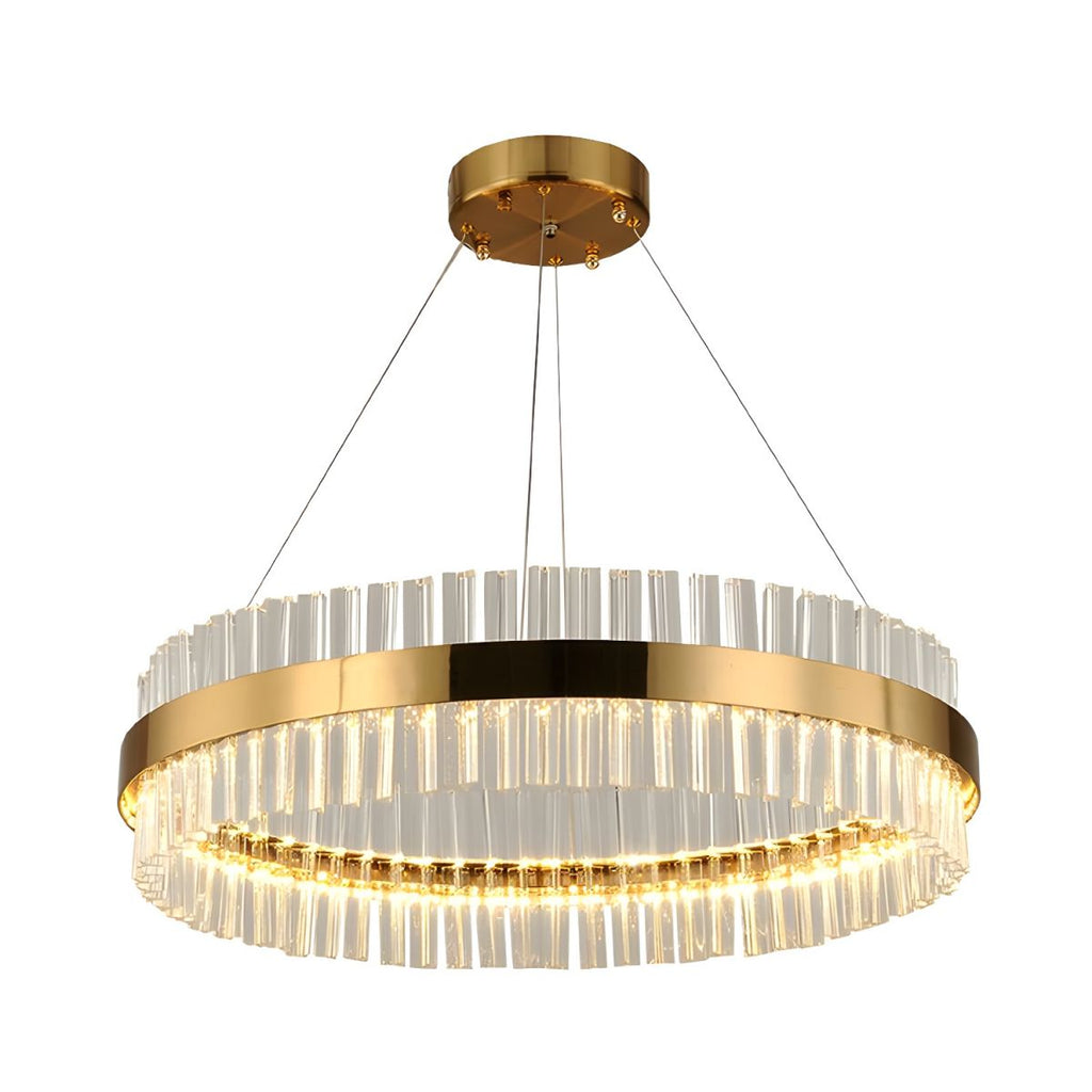 Circular Crystal Ring Chandelier