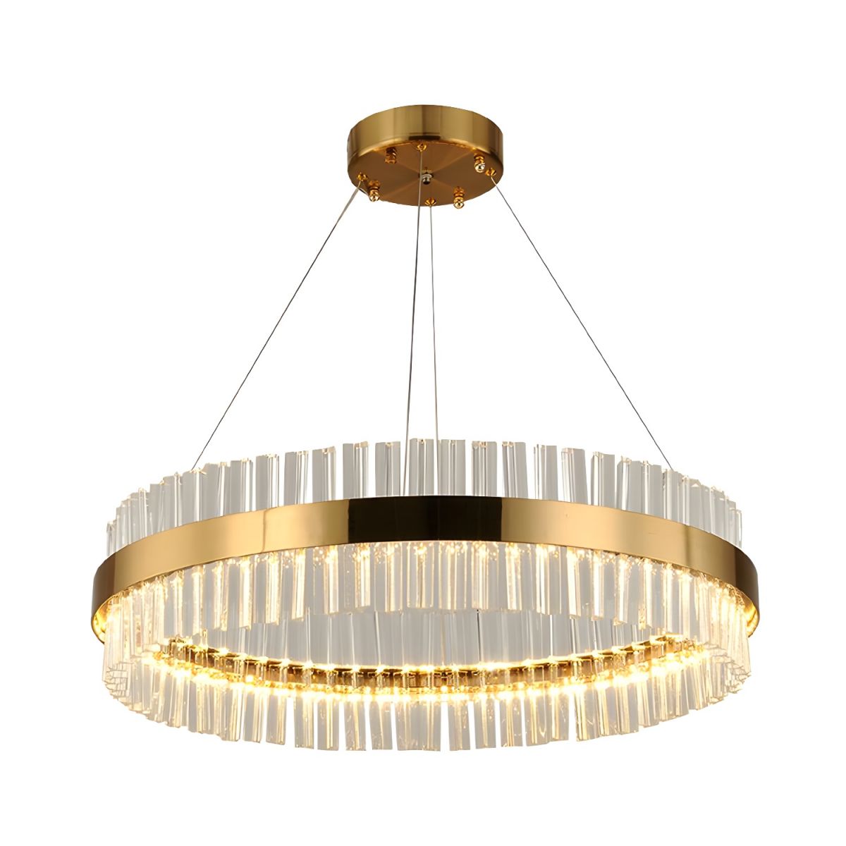Circular Crystal Ring Chandelier