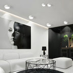 Sculpted Nordic Cylinder Ceiling Downlight