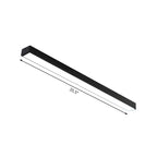 Architectural Linear Flush Ceiling Light