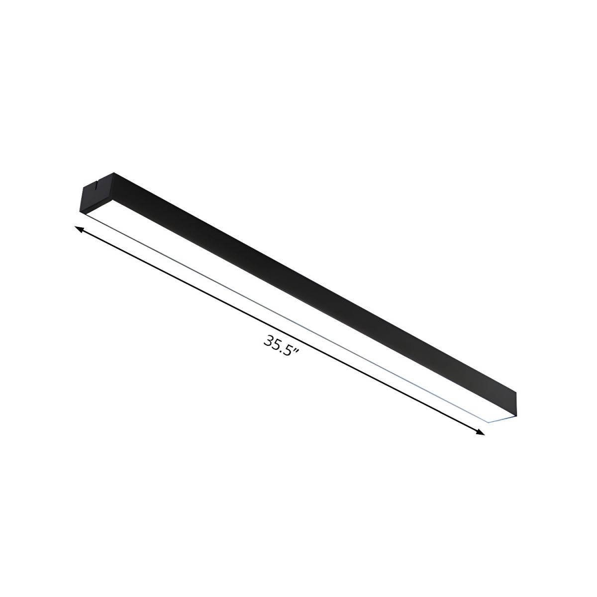 Architectural Linear Flush Ceiling Light