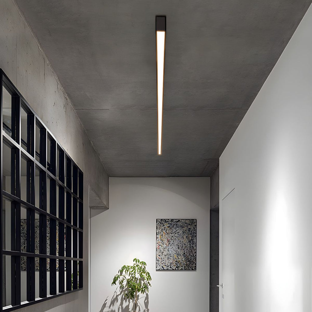Minimalist Architectural Strip Ceiling Light