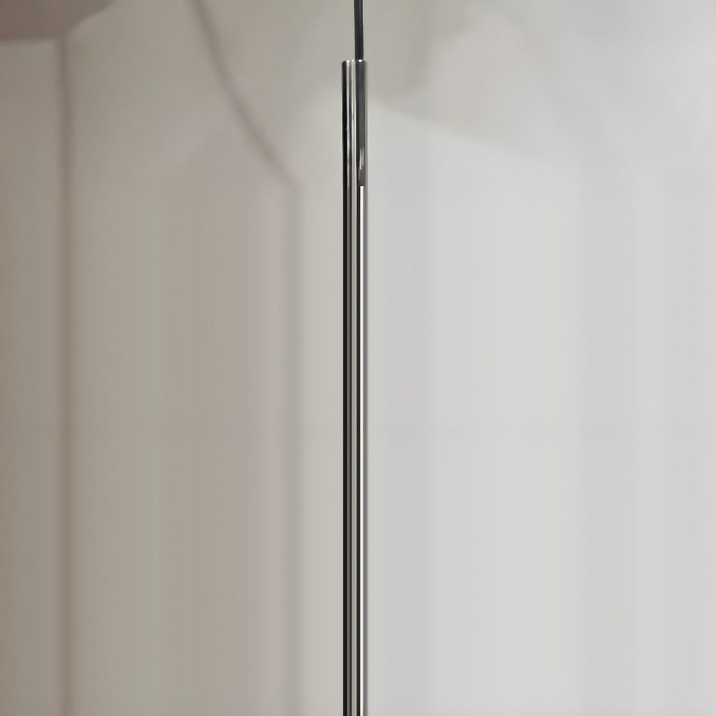 Modernist Smoke Glass Cylinder Pendant