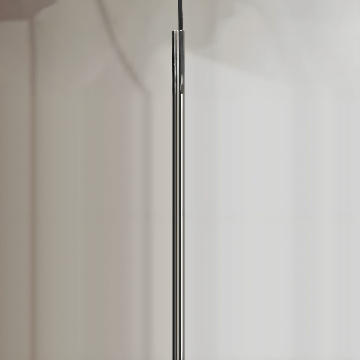 Modernist Smoke Glass Cylinder Pendant