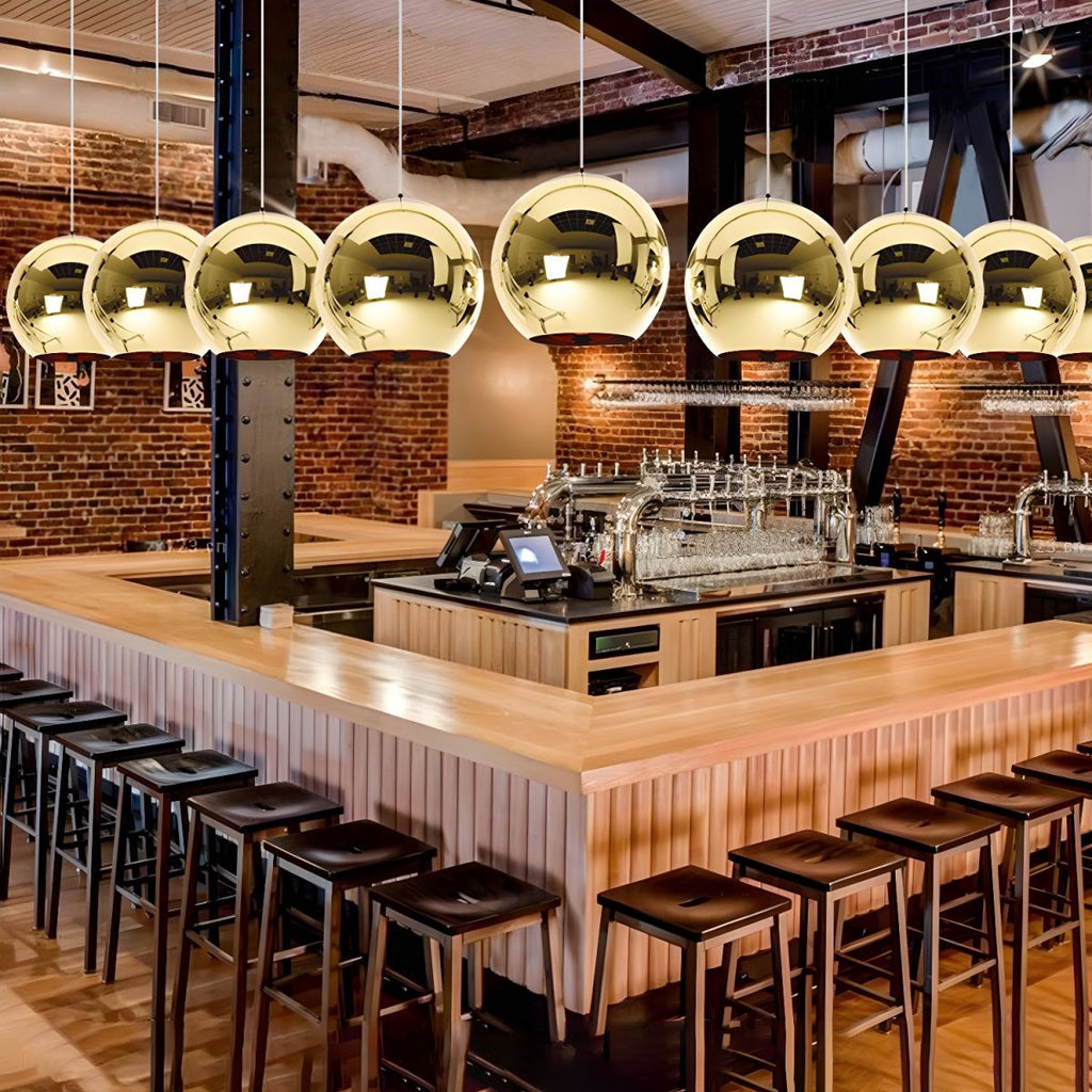 Mirror Ball Ceiling Pendant Light