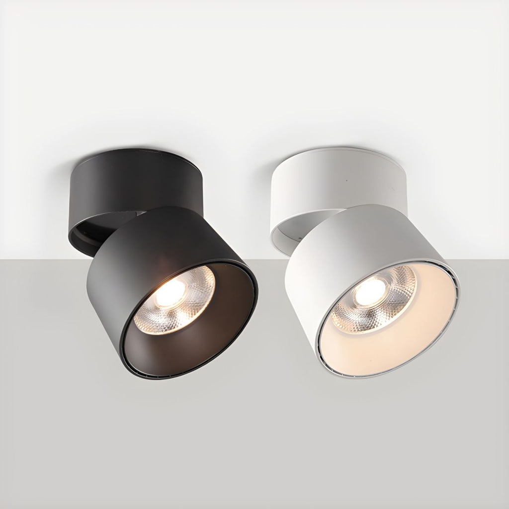 Nordic Minimal Foldable Metal Ceiling Spotlight