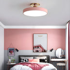 Modern Macaron Semi Flush Mount