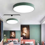 Sculpted Nordic Halo Ceiling Light
