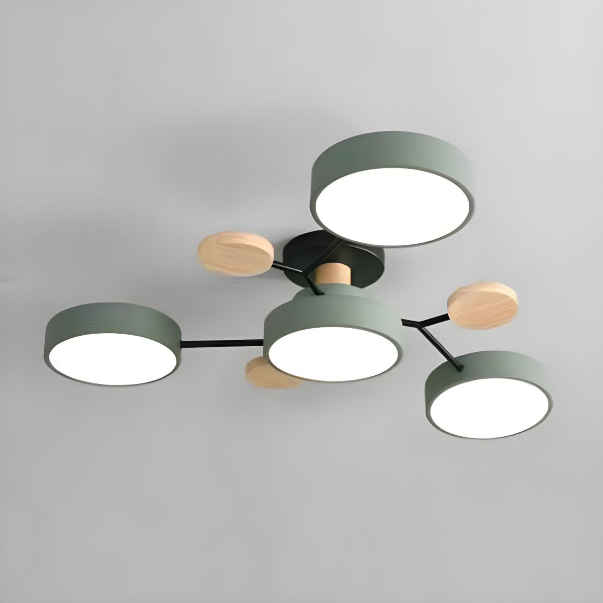 Macaron Glass Cluster Ceiling Light