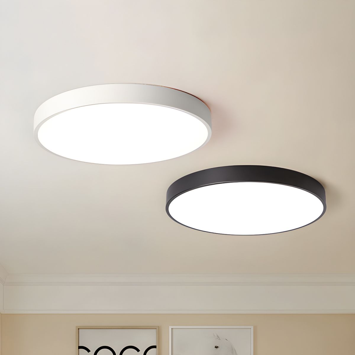 Modern Artisan Metal Halo Light