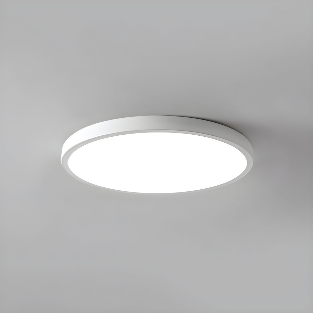 Modern Circular Acrylic Flush Mount