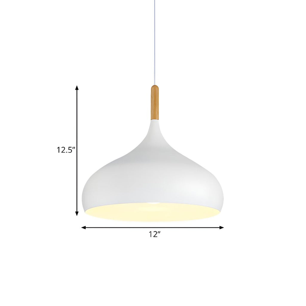 Nordic Metal Teardrop Flush Light