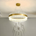 Circular Crystal Ring Chandelier