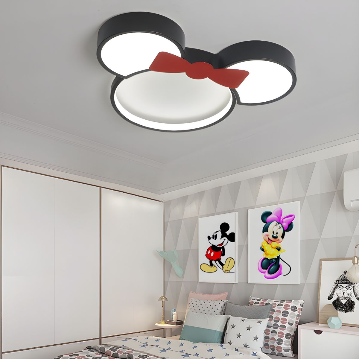 Acrylic Cartoon Mouse Ceiling Light