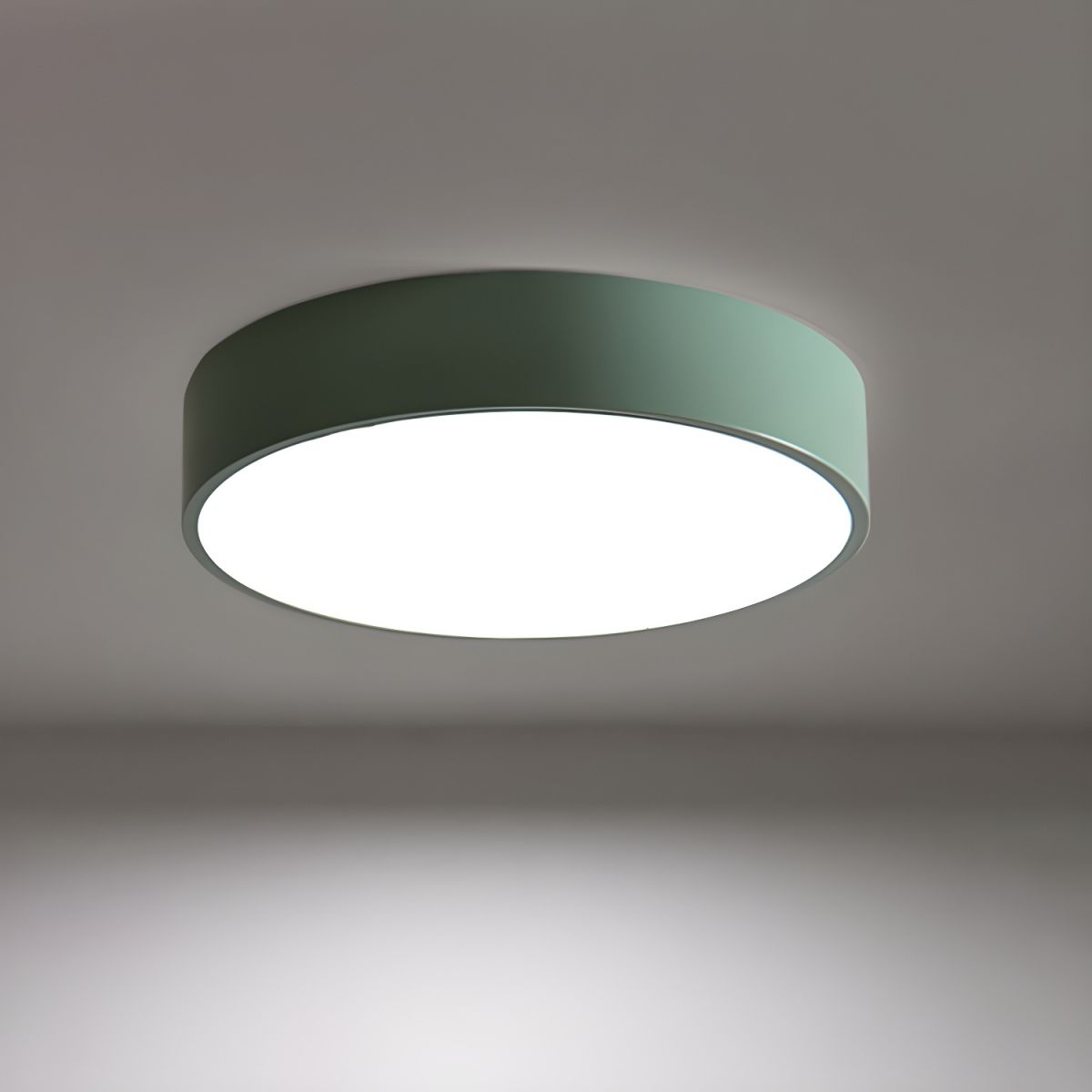 Ultra Slim Nordic Semi Flush Mount Light