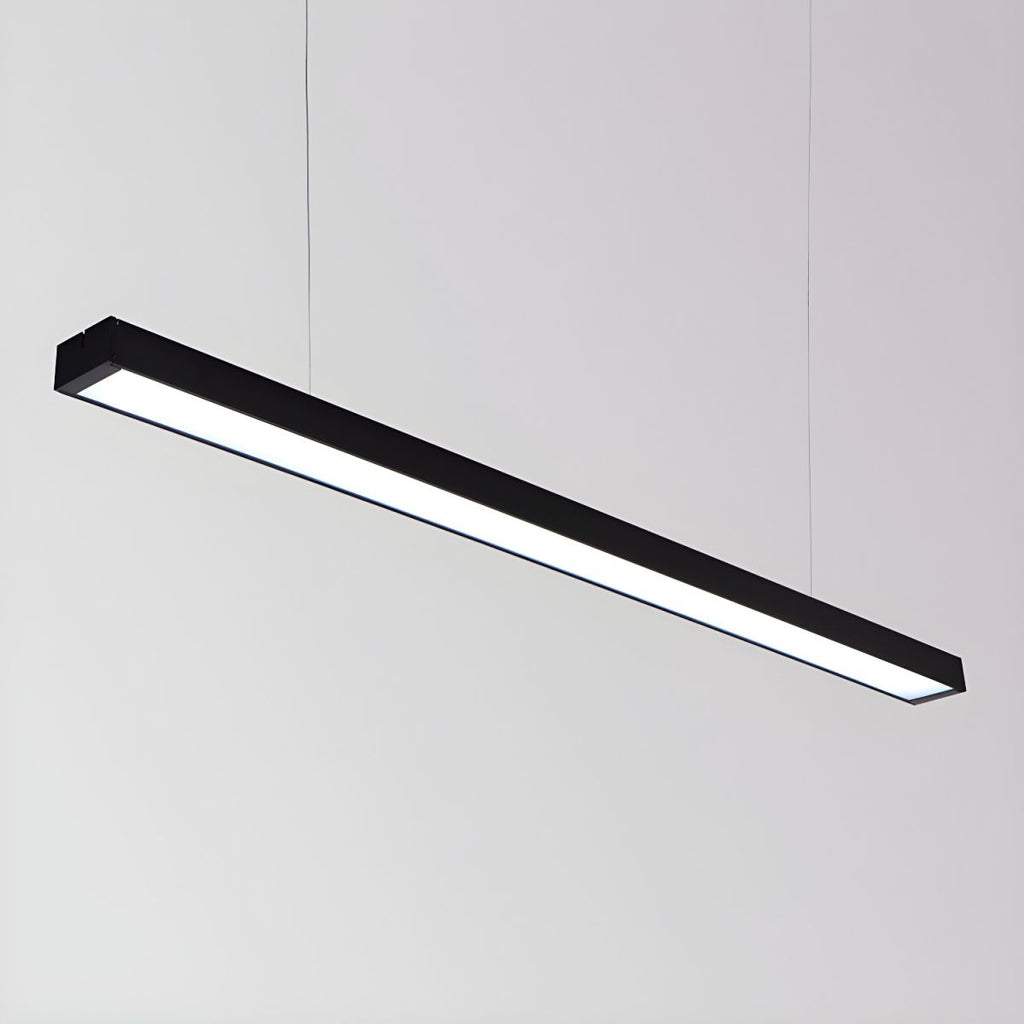Sleek Architectural Metal Bar Pendant Light