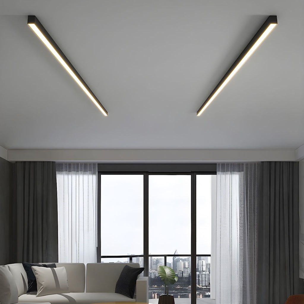Architectural Strip Flush Ceiling Light