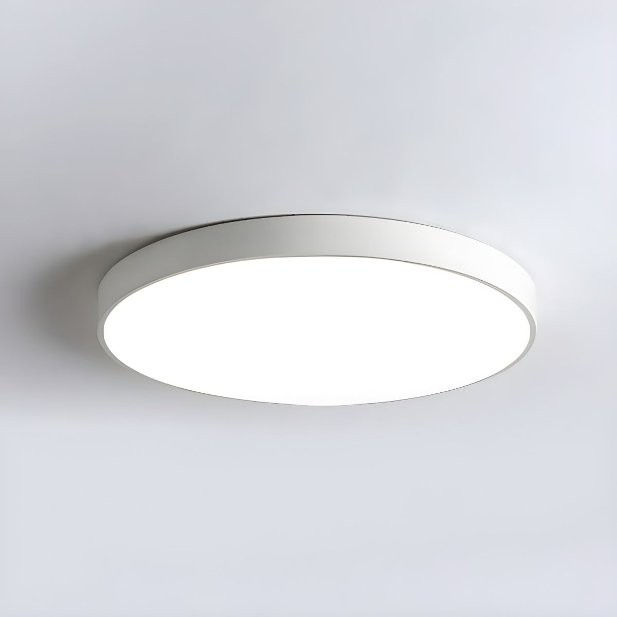 Slim Metallic Flush Ceiling Ring