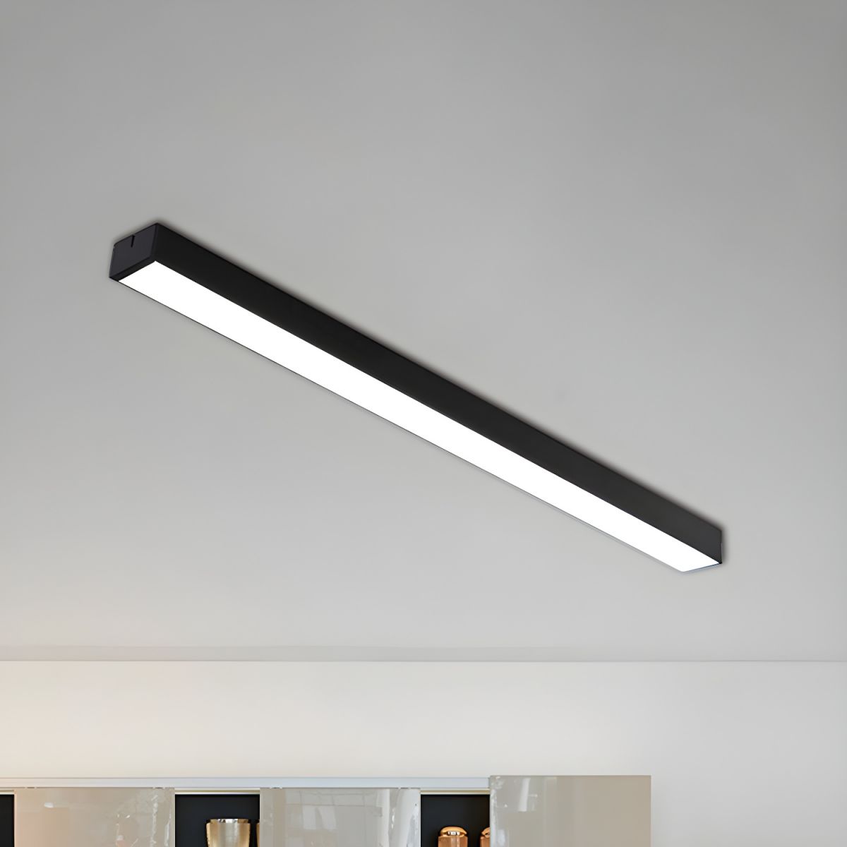 Architectural Linear Flush Ceiling Light