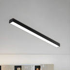 Architectural Linear Flush Ceiling Light