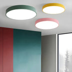 Sculpted Nordic Halo Ceiling Light