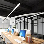Refined Acrylic Bar Pendant in Matte Black