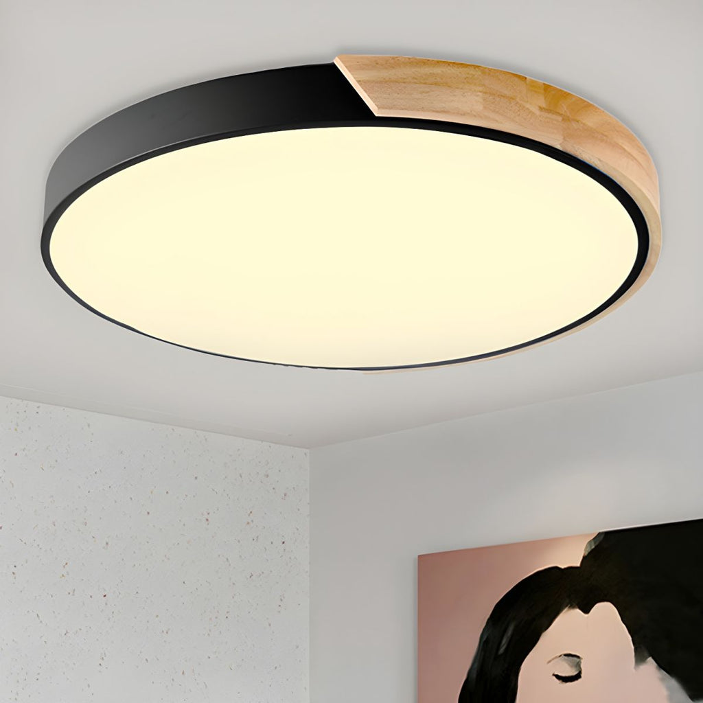 Minimalist Macaron Halo Ceiling Light