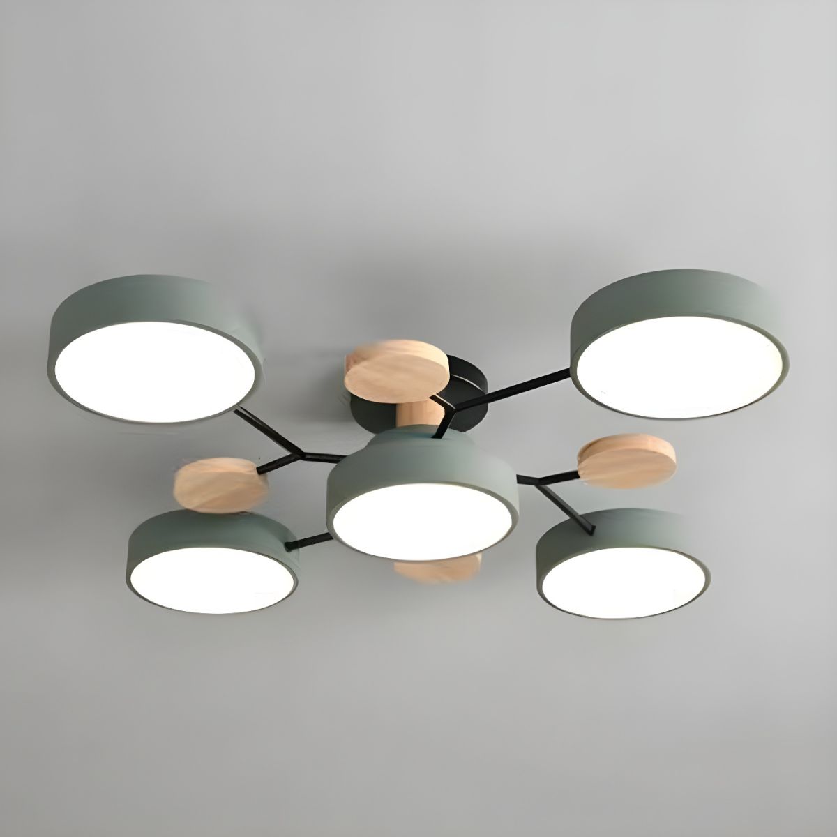 Macaron Glass Cluster Ceiling Light