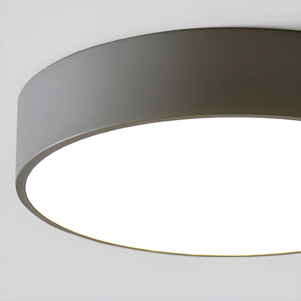 Ultra Slim Nordic Semi Flush Mount Light