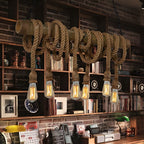 Artisan Rope Suspension Ceiling Light