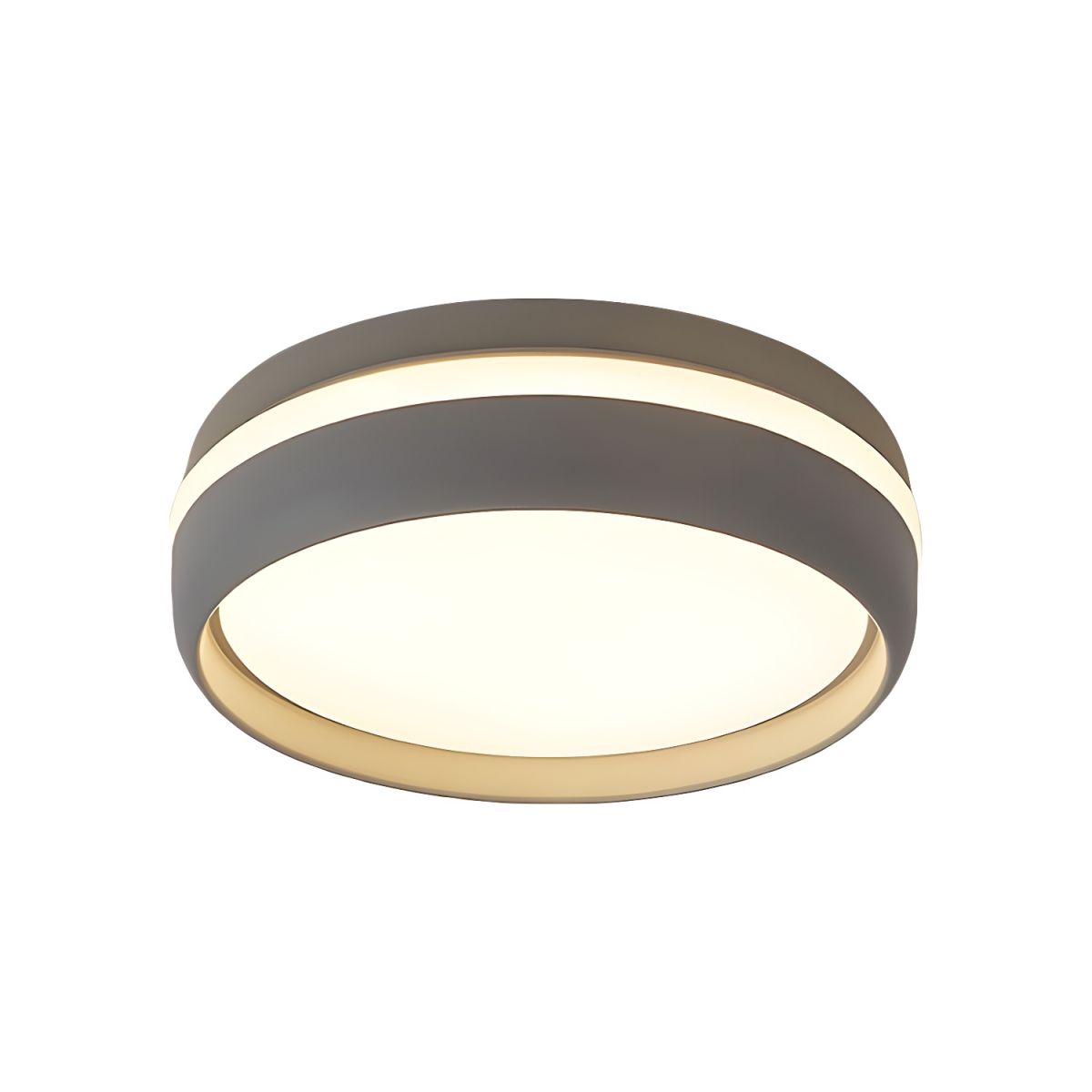Modern Drum Flush Mount Ceiling Light