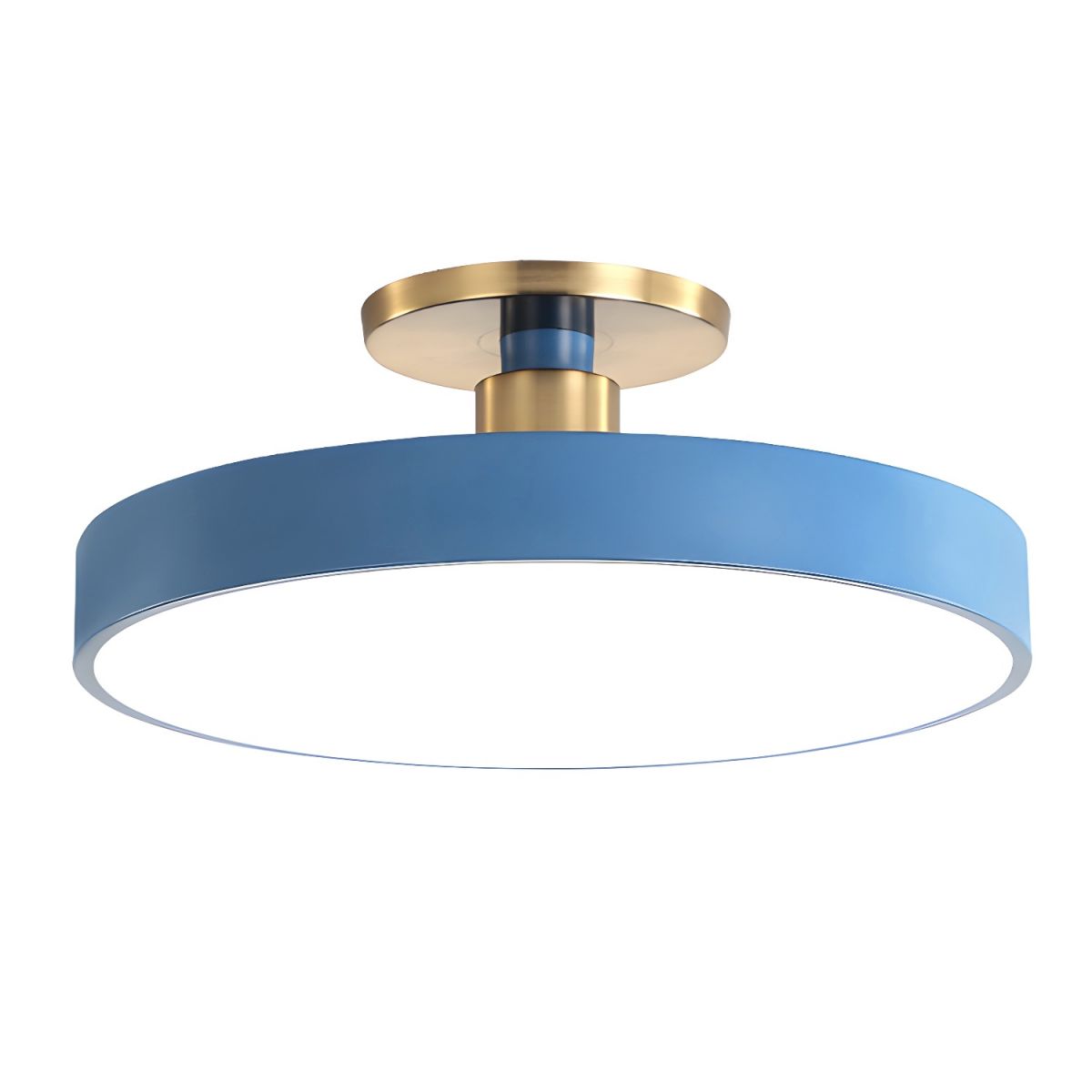 Modern Macaron Semi Flush Mount