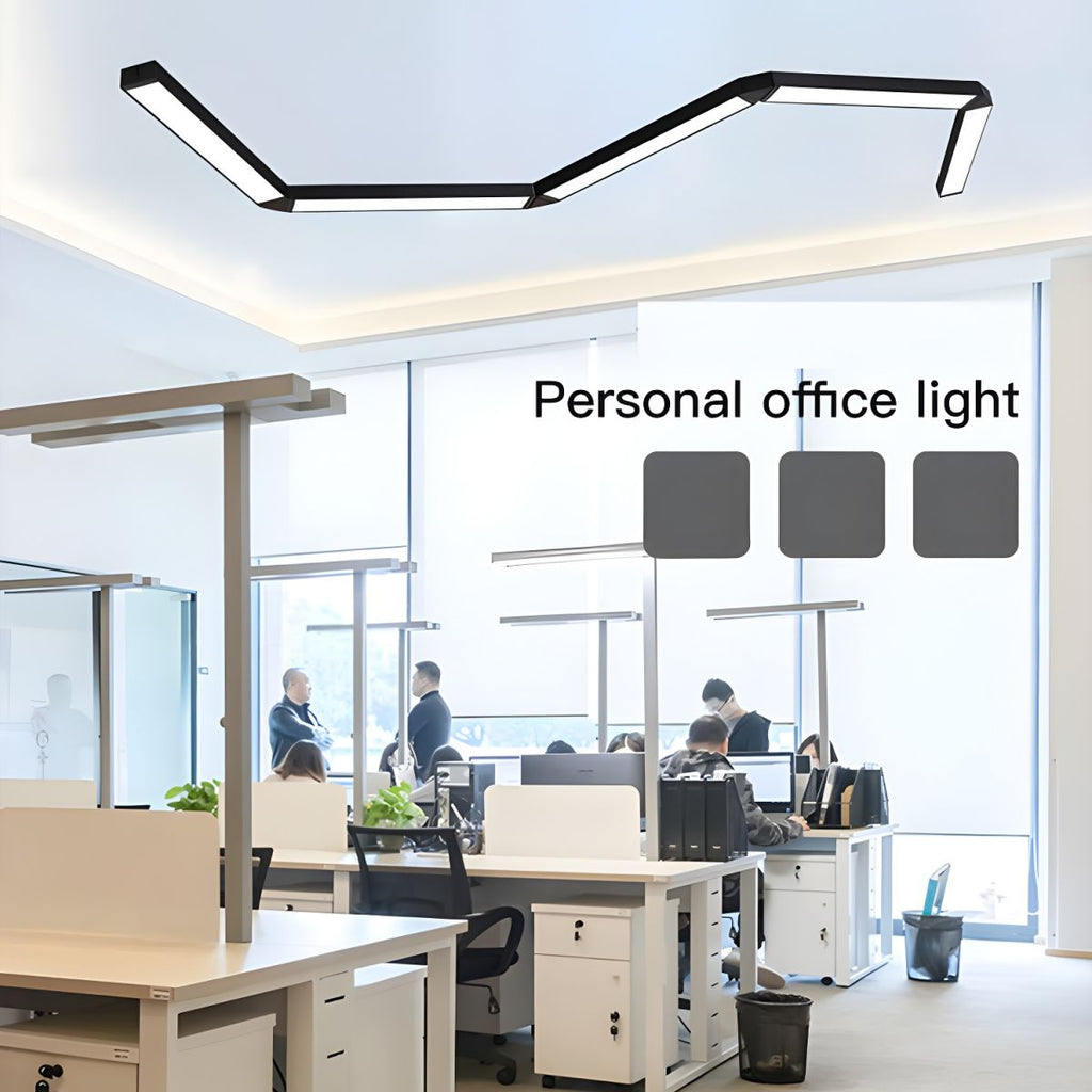 Sleek Architectural Metal Bar Pendant Light