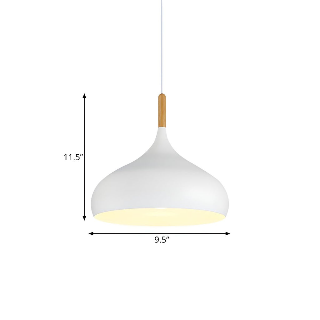 Nordic Metal Teardrop Flush Light
