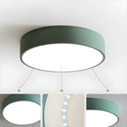 Ultra Slim Nordic Semi Flush Mount Light