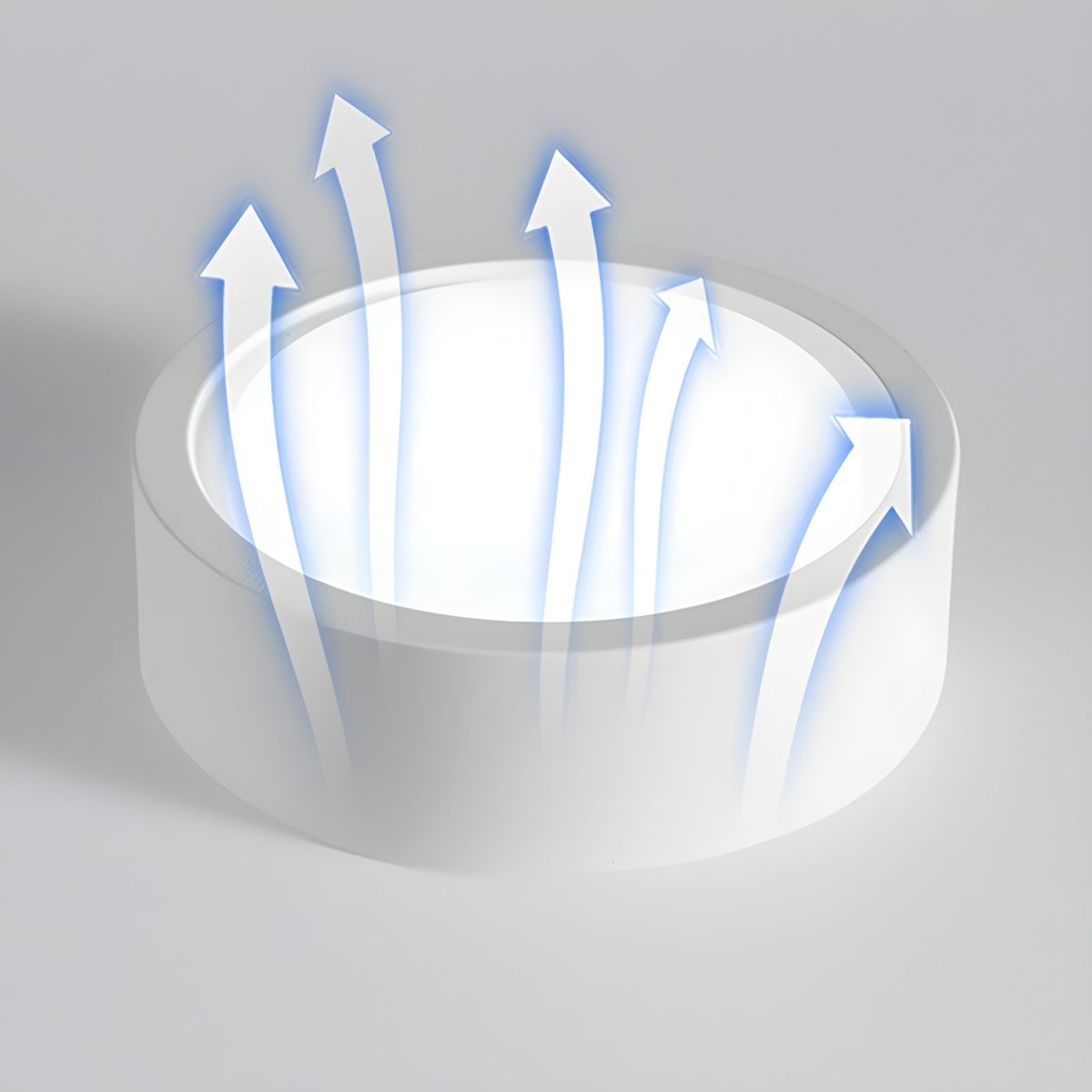 Sculpted Nordic Cylinder Ceiling Downlight