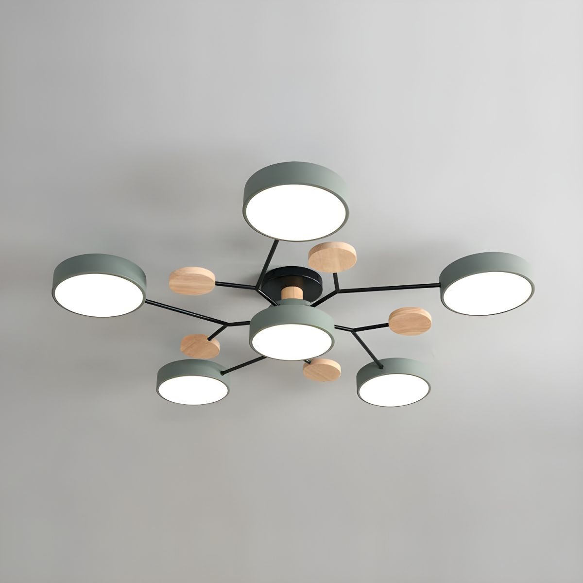 Macaron Glass Cluster Ceiling Light