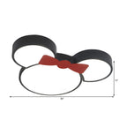 Acrylic Cartoon Mouse Ceiling Light