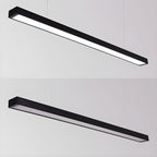 Sleek Architectural Metal Bar Pendant Light