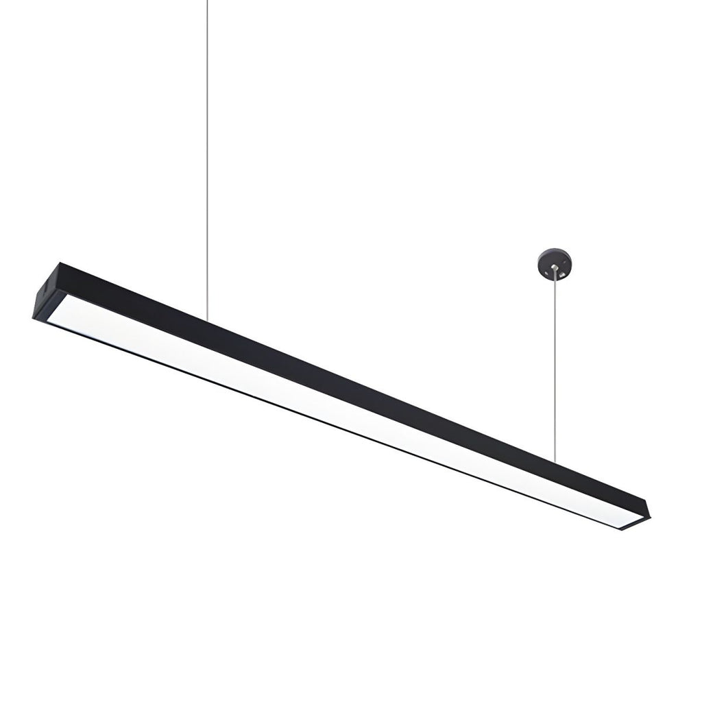 Sleek Architectural Metal Bar Pendant Light