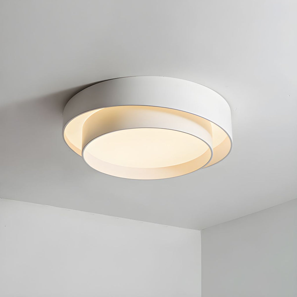 Nordic White Aluminum Ceiling Light