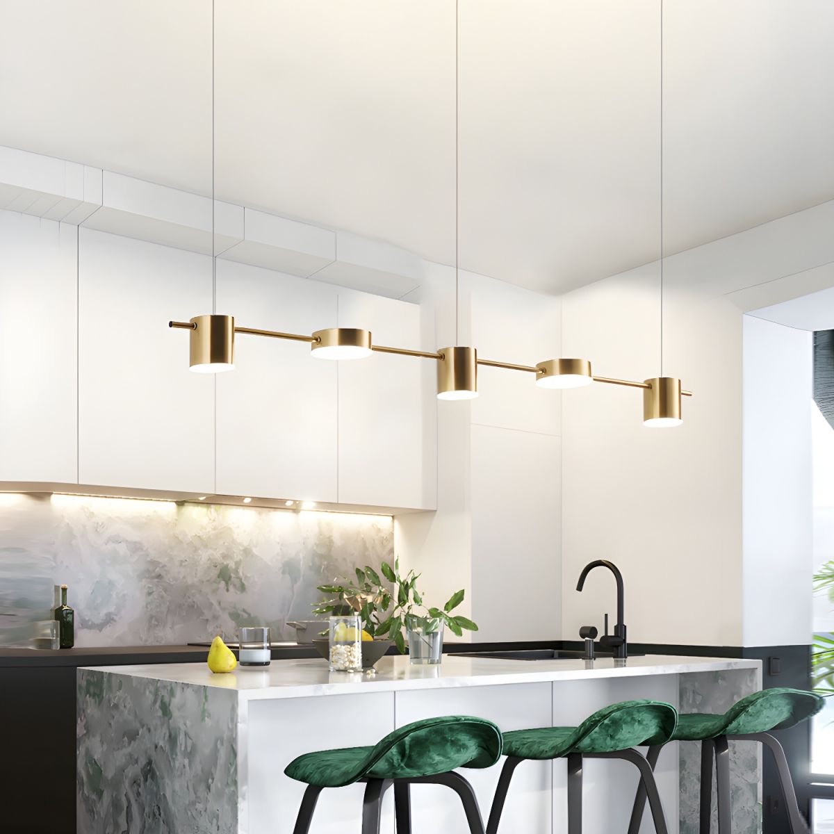 Architectural Drum Ceiling Pendant Light