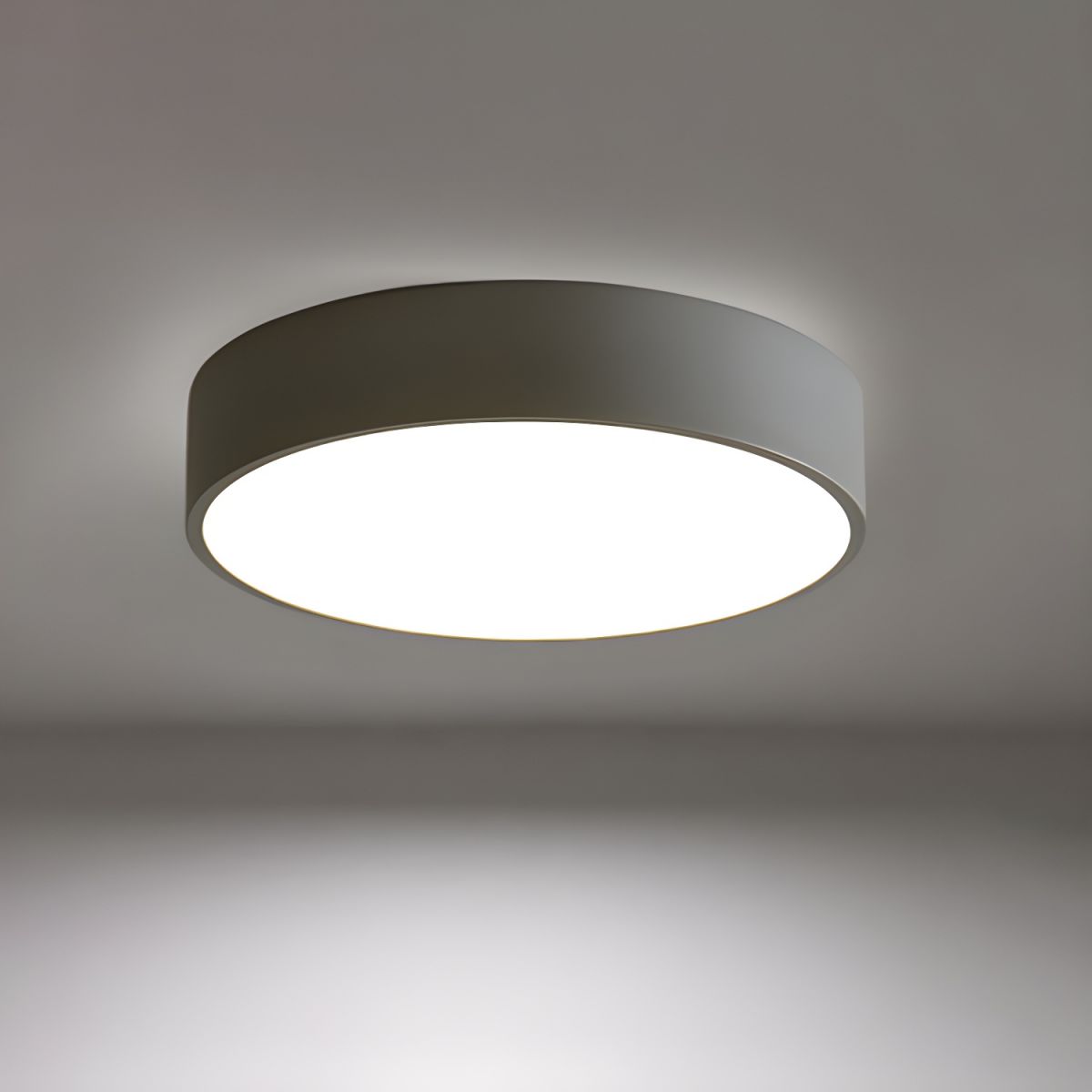 Ultra Slim Nordic Semi Flush Mount Light