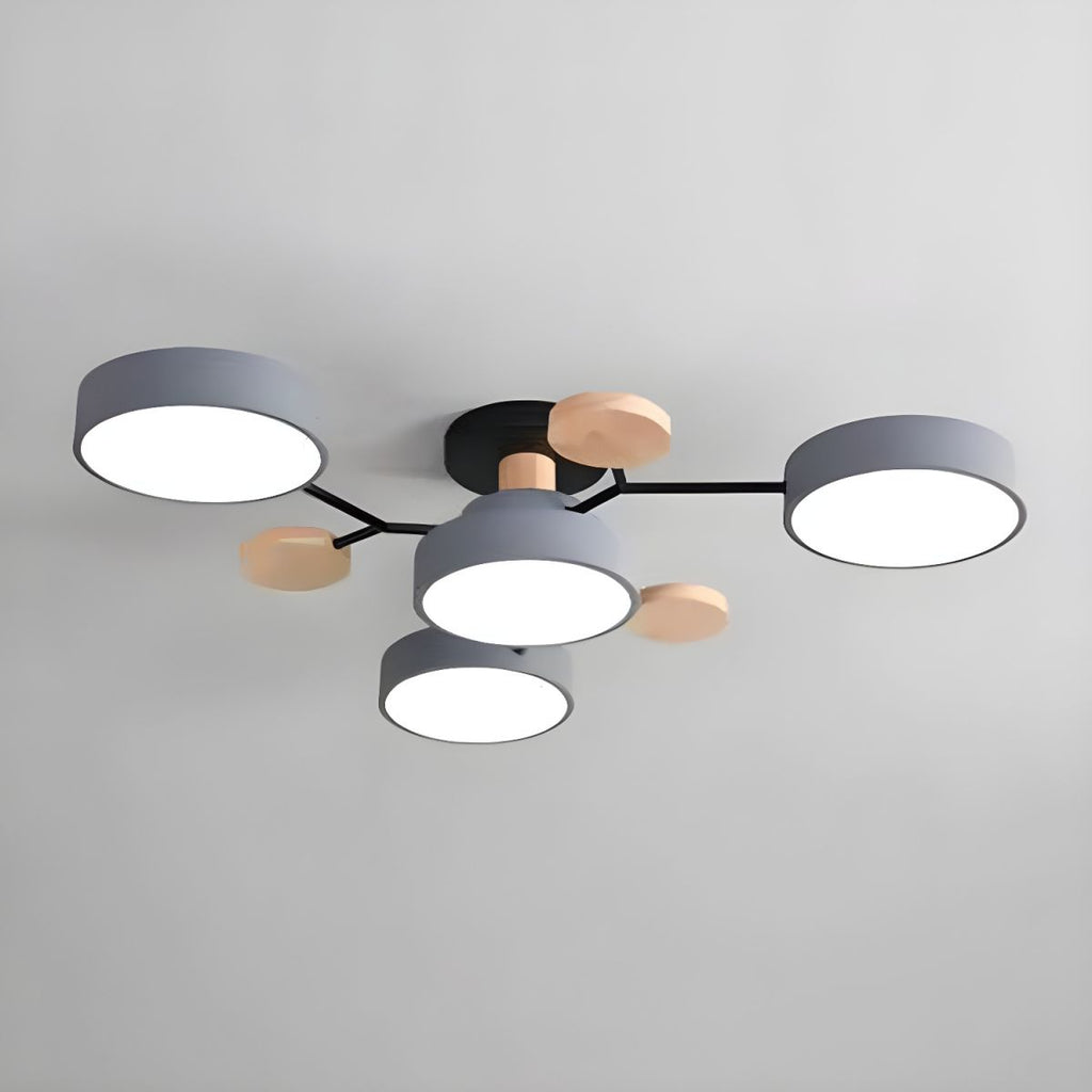 Macaron Glass Cluster Ceiling Light